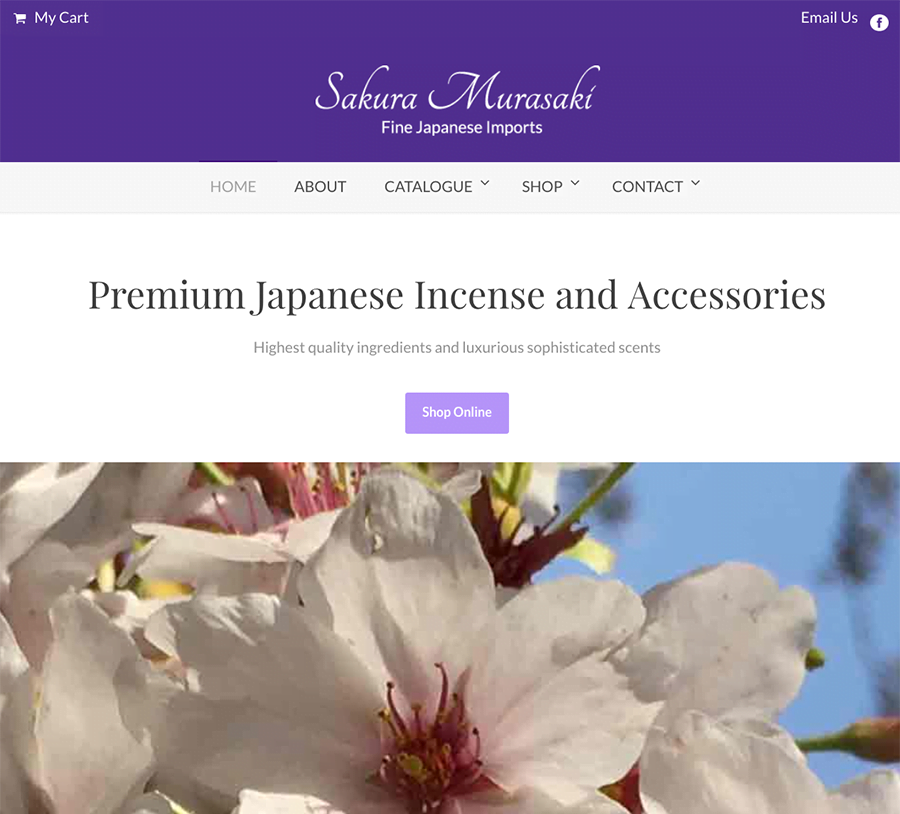 Fine Japanese Imports Sakura Murasaki Wordpressit Web Design and Development Ecommerce woocommerce