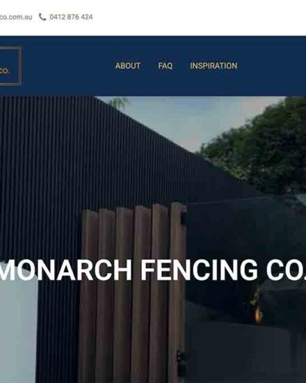 Monarch Fencing Co Brisbane and surrounds.