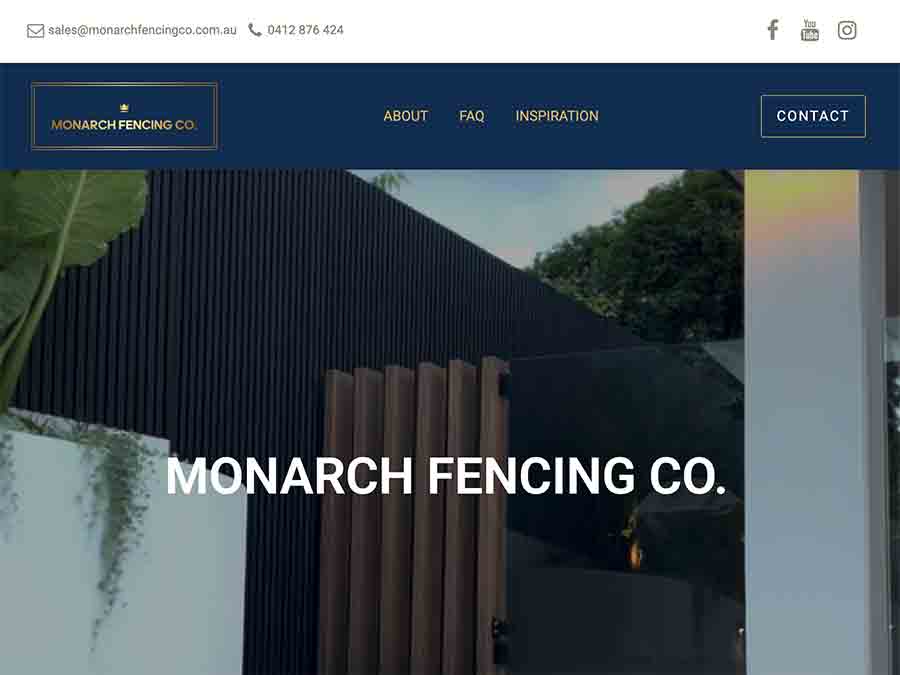 Monarch Fencing Co Brisbane and surrounds.